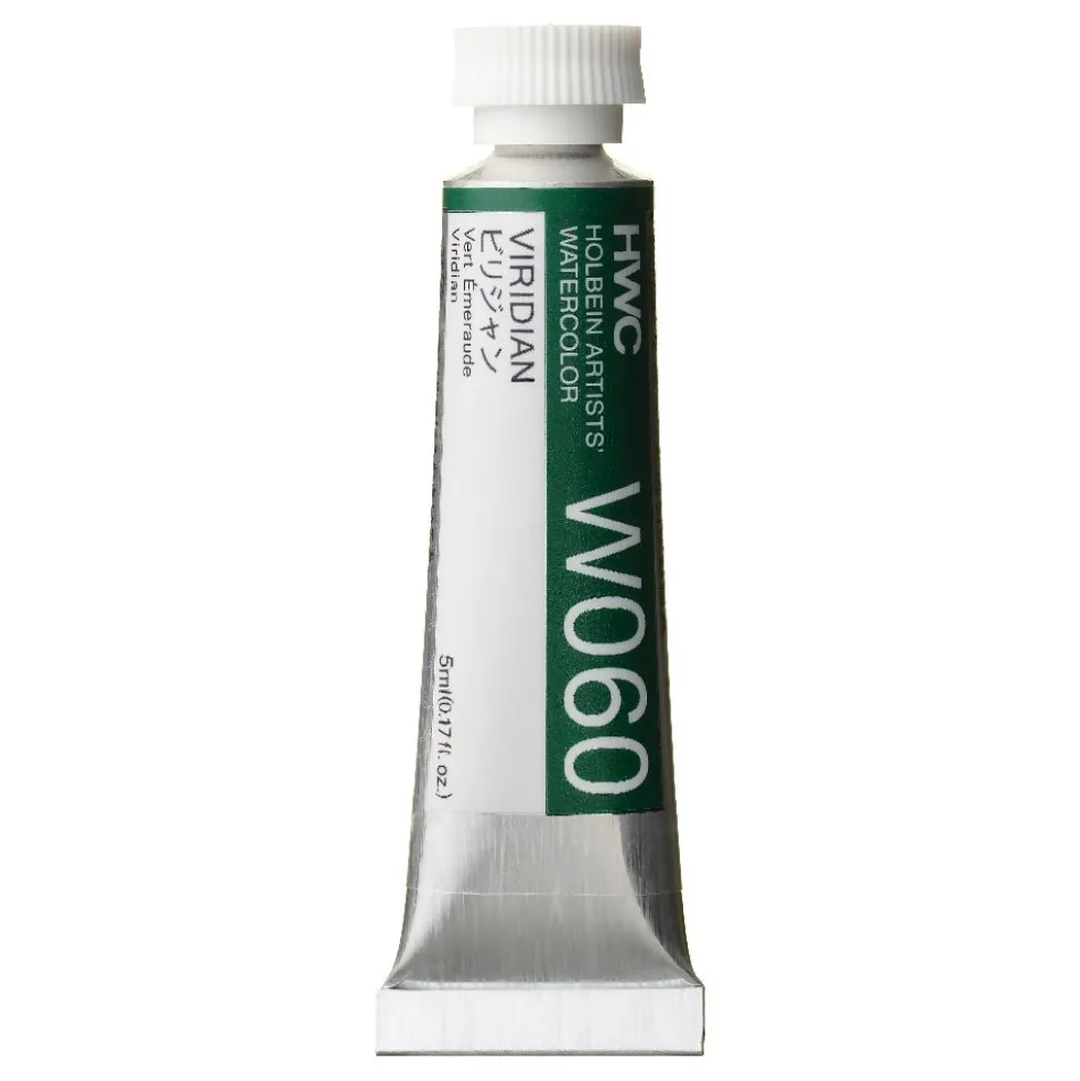 Farba akwarelowa Artists’ Watercolor - Holbein - Viridian, 5 ml