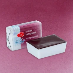 Farba akwarelowa Białe Noce - St. Petersburg - Perylene Violet, kostka