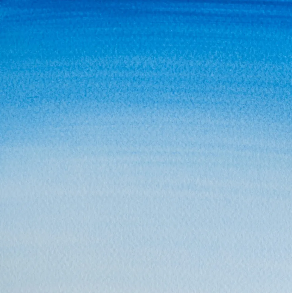 Farba akwarelowa Cotman - Winsor & Newton - Cerulean Blue Hue, półkostka