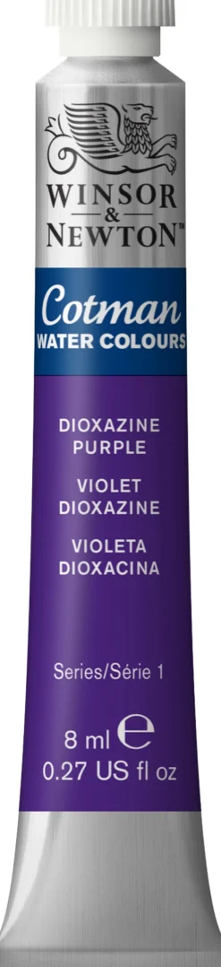 Farba akwarelowa Cotman - Winsor & Newton - Dioxazine Violet, 8 ml