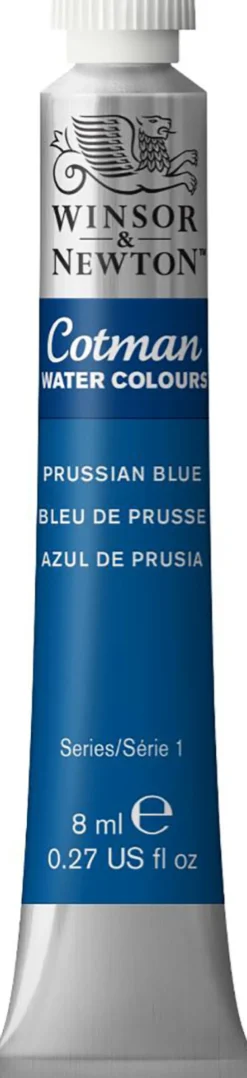 Farba akwarelowa Cotman - Winsor & Newton - Prussian Blue, 8 ml
