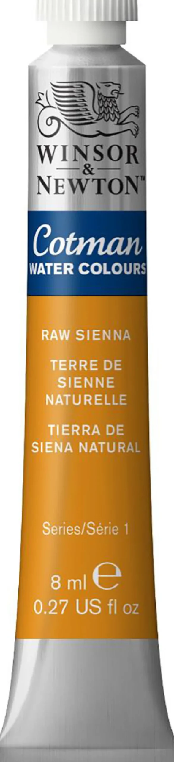 Farba akwarelowa Cotman - Winsor & Newton - Raw Sienna, 8 ml
