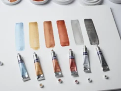 Farba akwarelowa Cotman - Winsor & Newton - Silver, 8 ml