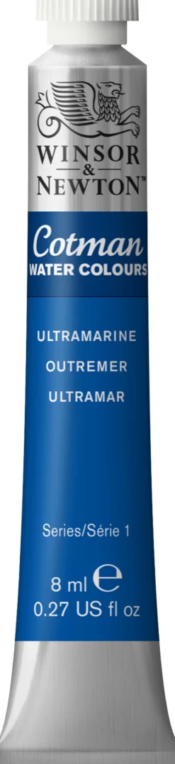 Farba akwarelowa Cotman - Winsor & Newton - Ultramarine, 8 ml