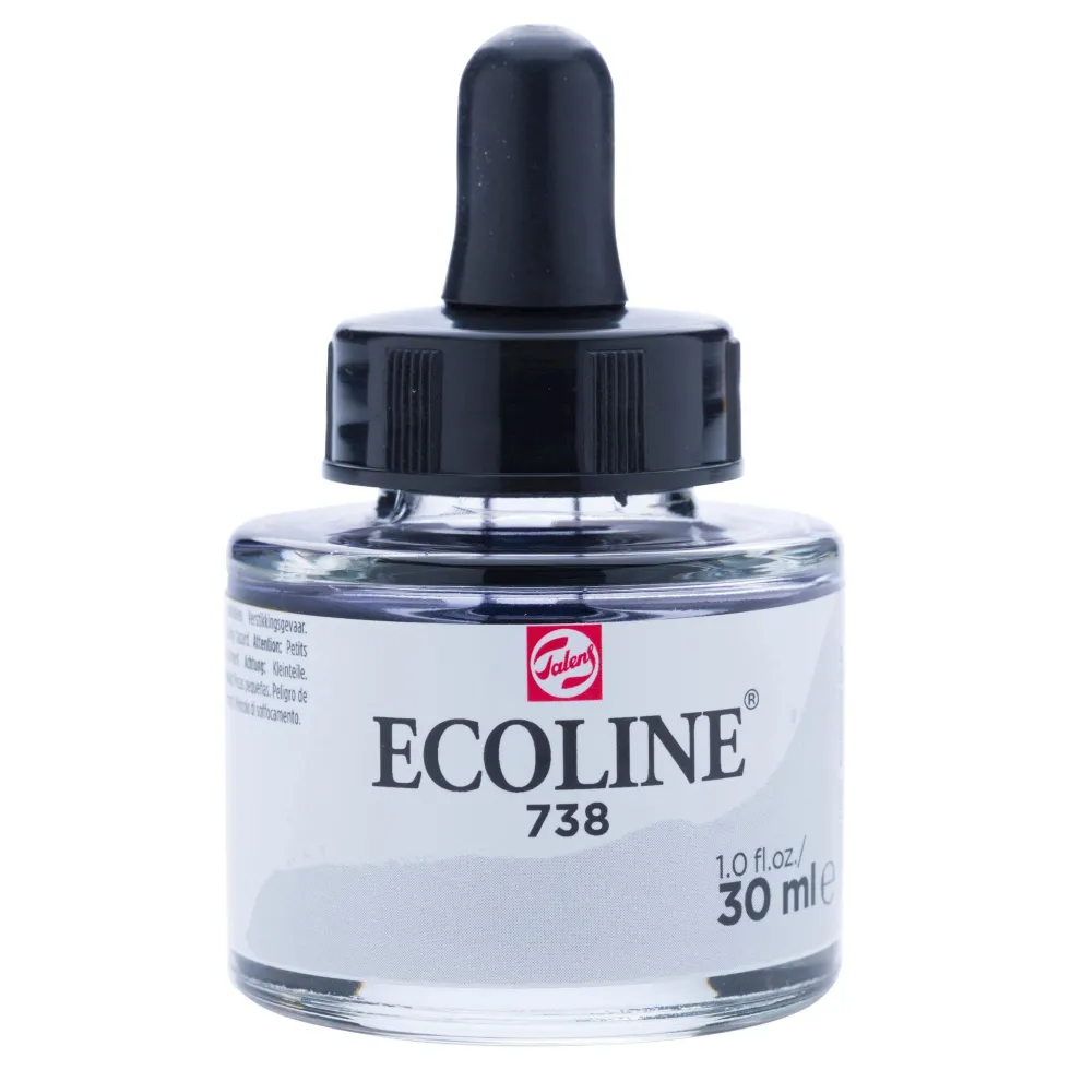 Farba akwarelowa Ecoline - Talens - Cold Grey Light, 30 ml
