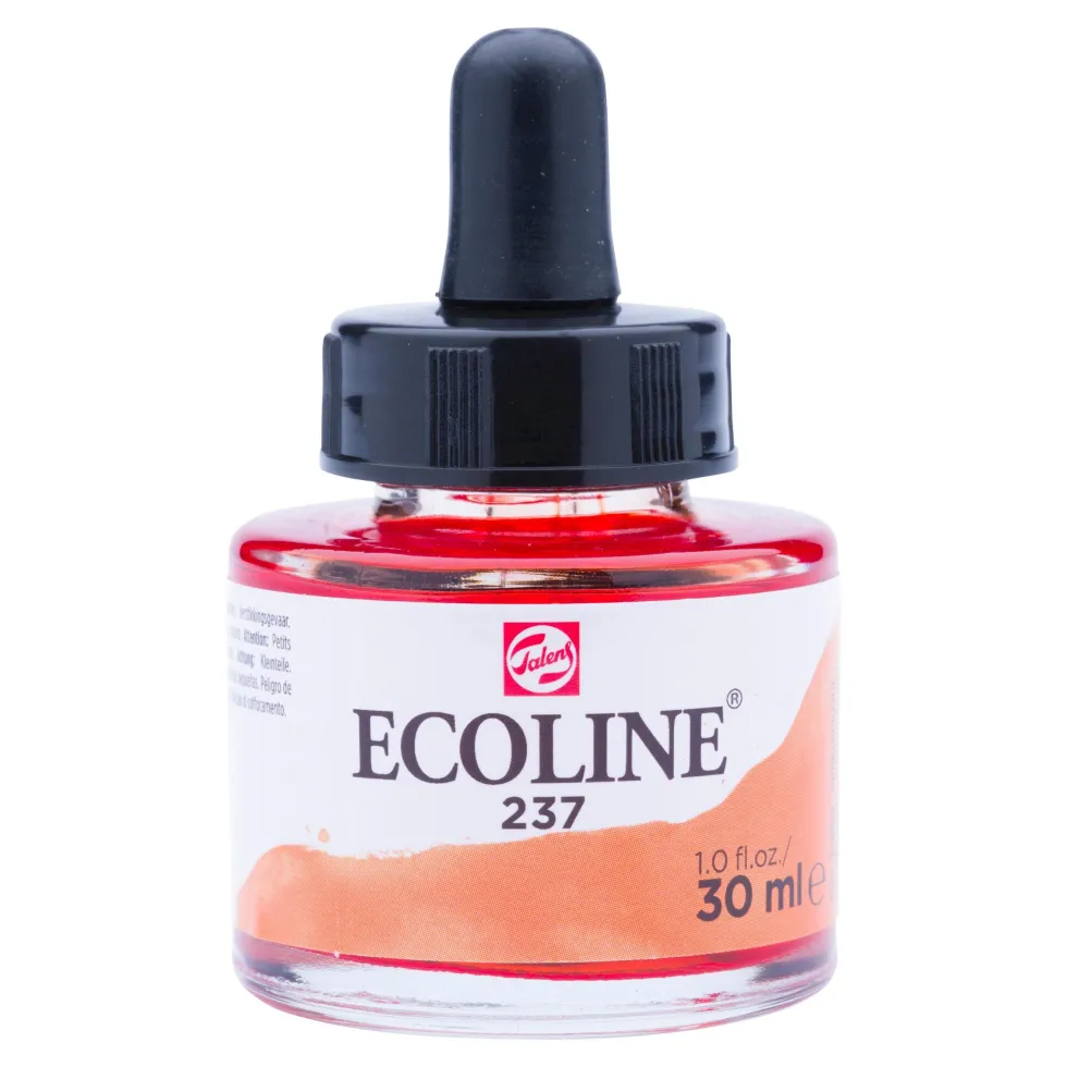 Farba akwarelowa Ecoline - Talens - Deep Orange, 30 ml