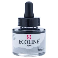 Farba akwarelowa Ecoline - Talens - Grey, 30 ml