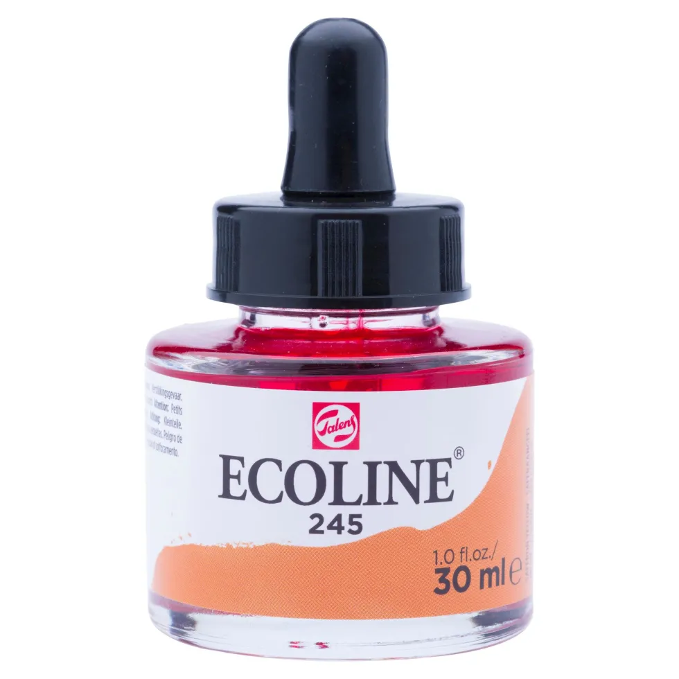 Farba akwarelowa Ecoline - Talens - Saffron Yellow, 30 ml