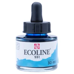 Farba akwarelowa Ecoline - Talens - Sky Blue Light, 30 ml