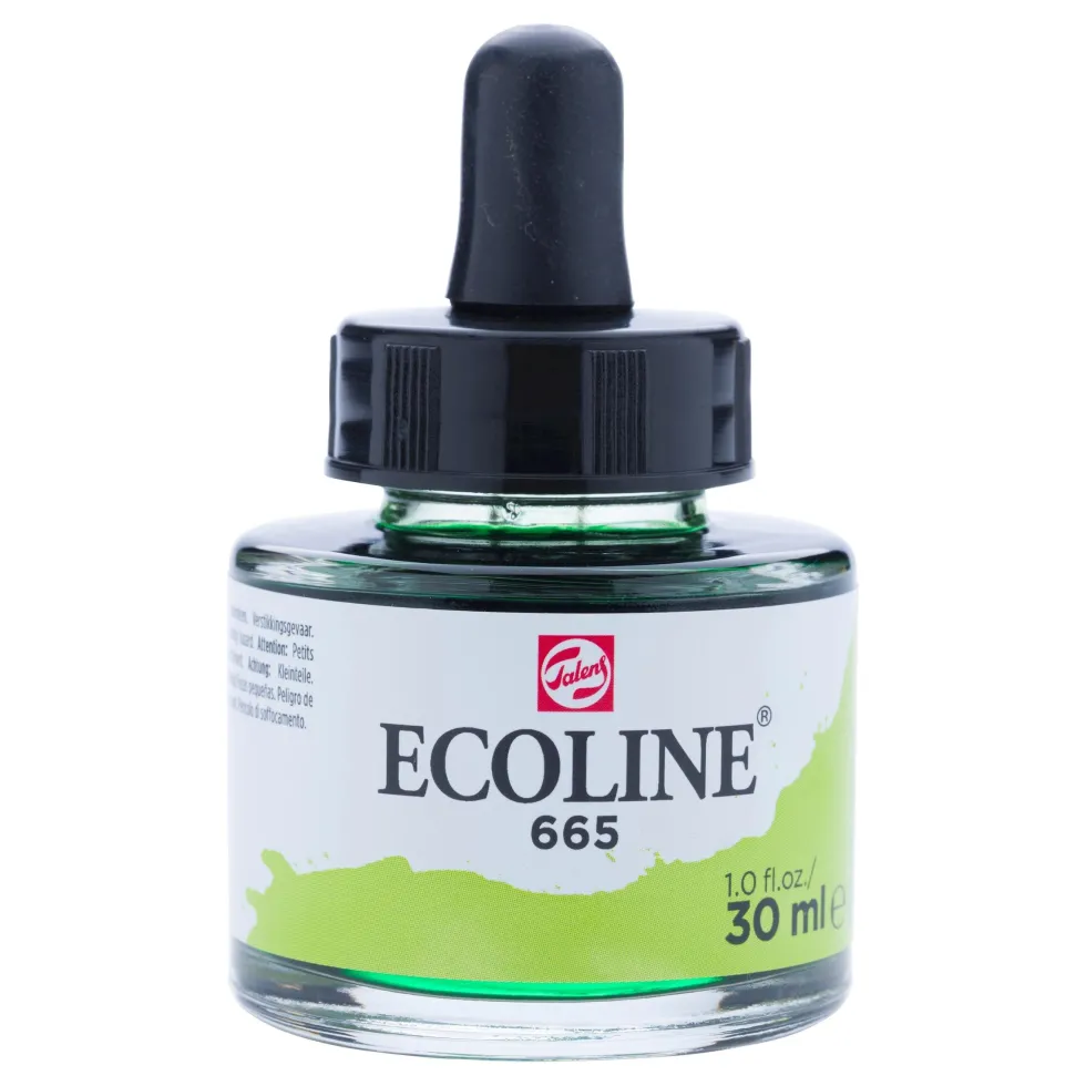 Farba akwarelowa Ecoline - Talens - Spring Green, 30 ml