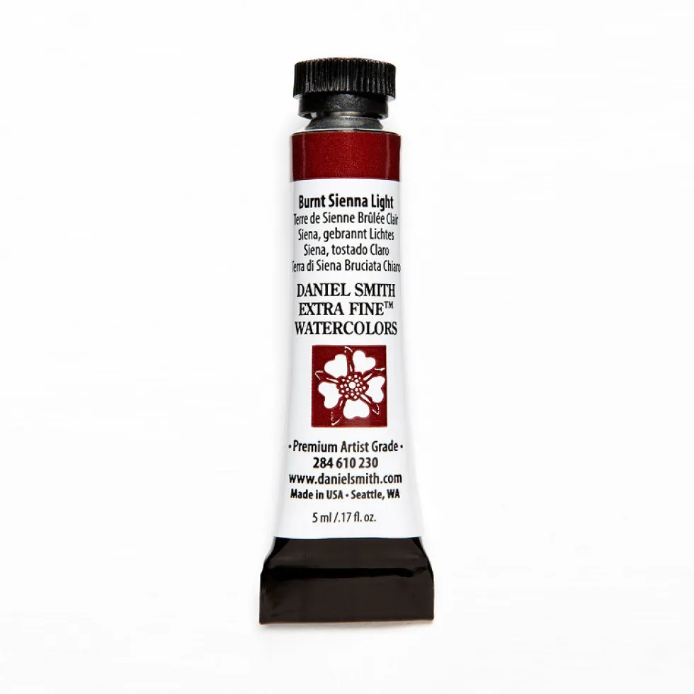 Farba akwarelowa Extra Fine - Daniel Smith - Burnt Sienna Light, 5 ml