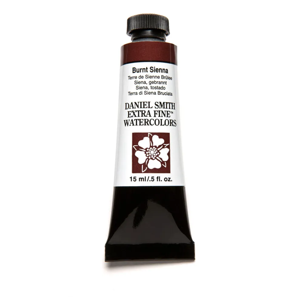 Farba akwarelowa Extra Fine - Daniel Smith - Burnt Sienna, 15 ml