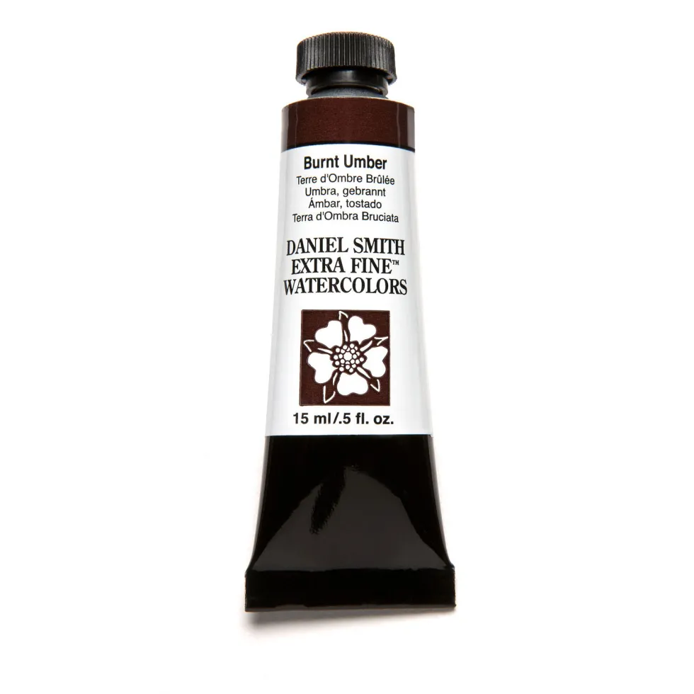 Farba akwarelowa Extra Fine - Daniel Smith - Burnt Umber, 15 ml