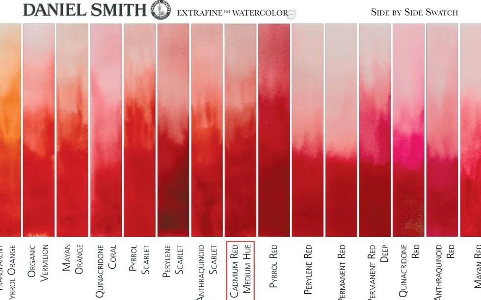 Farba akwarelowa Extra Fine - Daniel Smith - Cadmium Red Medium Hue, 15 ml