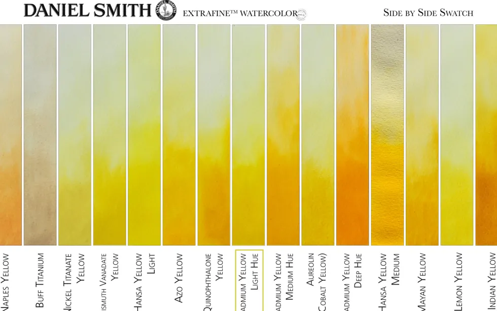 Farba akwarelowa Extra Fine - Daniel Smith - Cadmium Yellow Light Hue, 15 ml