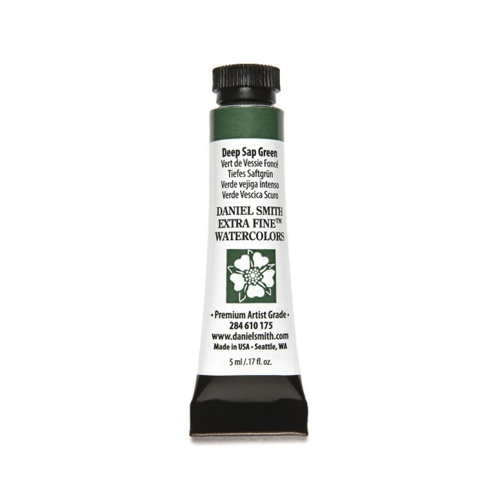 Farba akwarelowa Extra Fine - Daniel Smith - Deep Sap Green, 5 ml