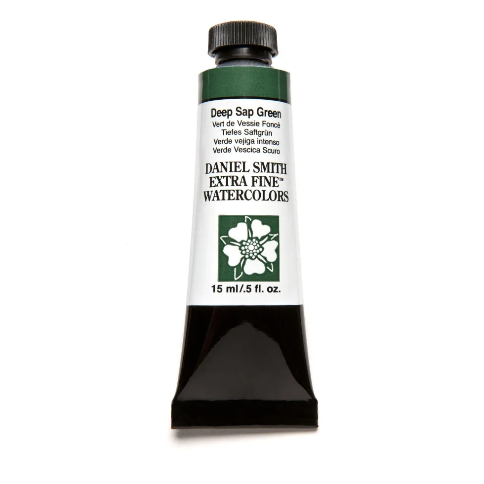 Farba akwarelowa Extra Fine - Daniel Smith - Deep Sap Green, 15 ml