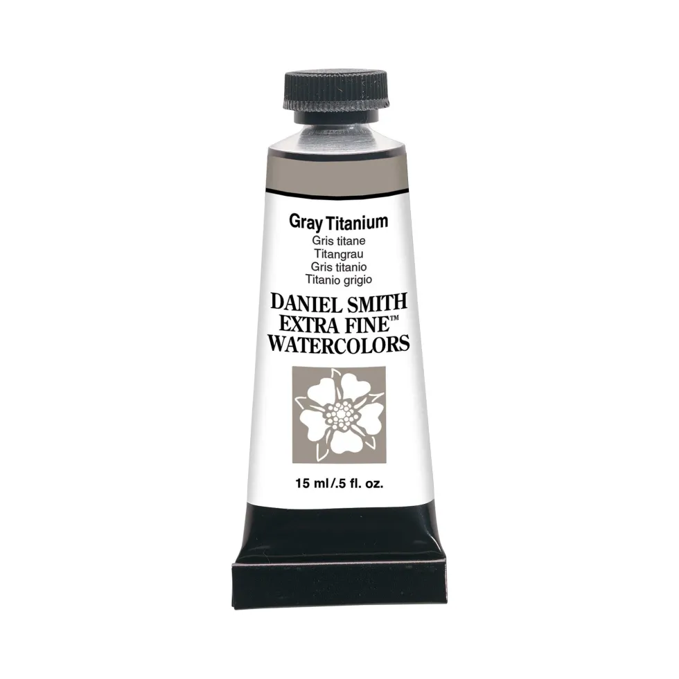Farba akwarelowa Extra Fine - Daniel Smith - Gray Titanium, 15 ml