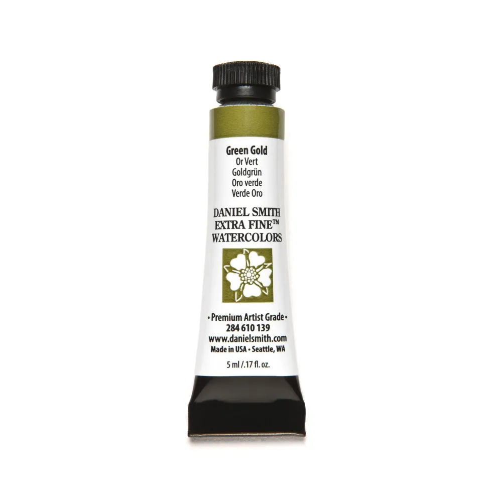 Farba akwarelowa Extra Fine - Daniel Smith - Green Gold, 5 ml