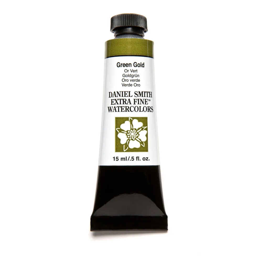 Farba akwarelowa Extra Fine - Daniel Smith - Green Gold, 15 ml