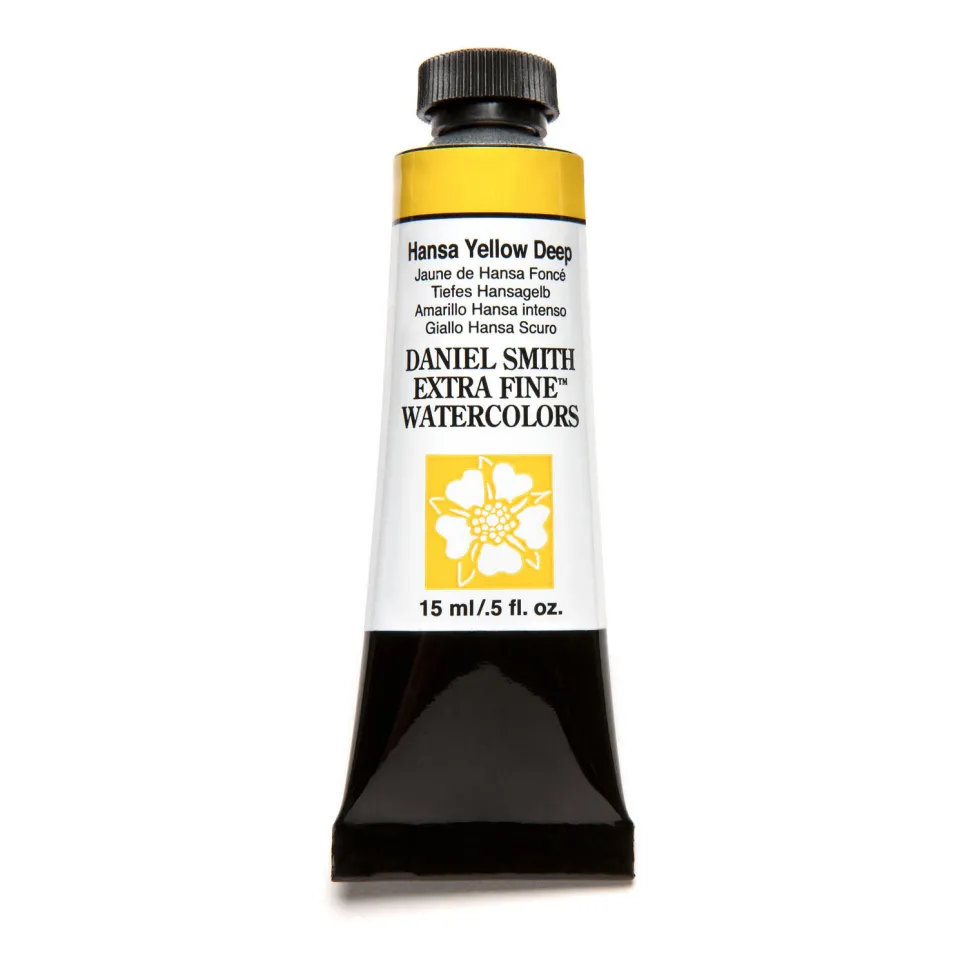 Farba akwarelowa Extra Fine - Daniel Smith - Hansa Yellow Deep, 15 ml