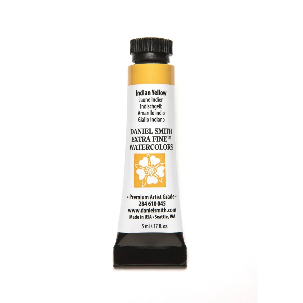 Farba akwarelowa Extra Fine - Daniel Smith - Indian Yellow, 5 ml