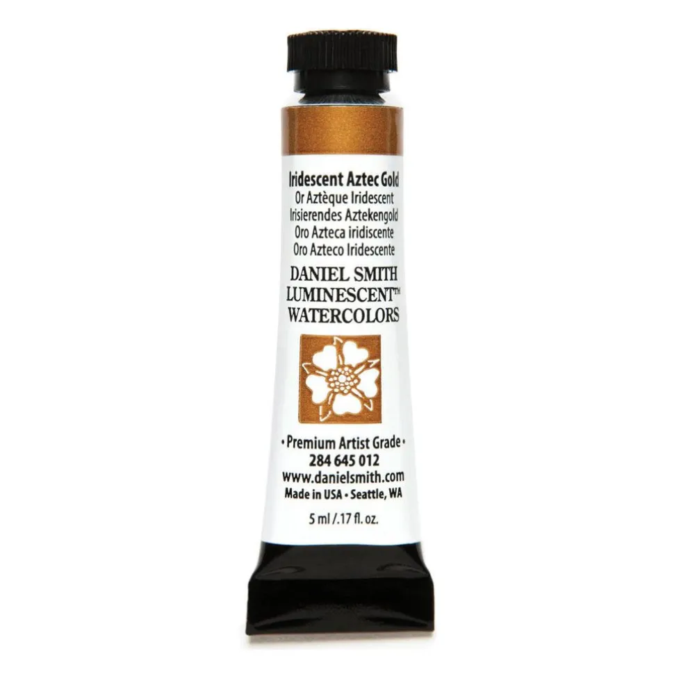 Farba akwarelowa Extra Fine - Daniel Smith - Iridescent Aztec Gold, 5 ml