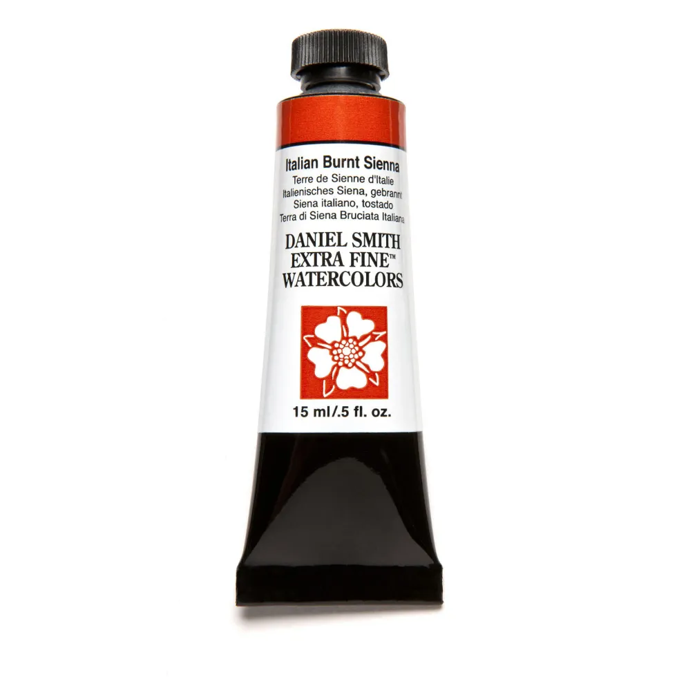 Farba akwarelowa Extra Fine - Daniel Smith - Italian Burnt Sienna, 15 ml