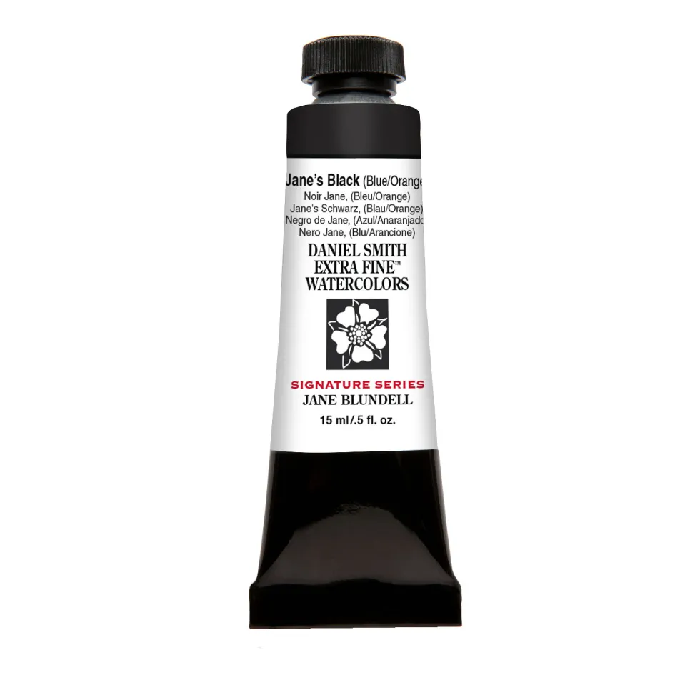 Farba akwarelowa Extra Fine - Daniel Smith - Jane's Black (Blue/Orange), 15 ml