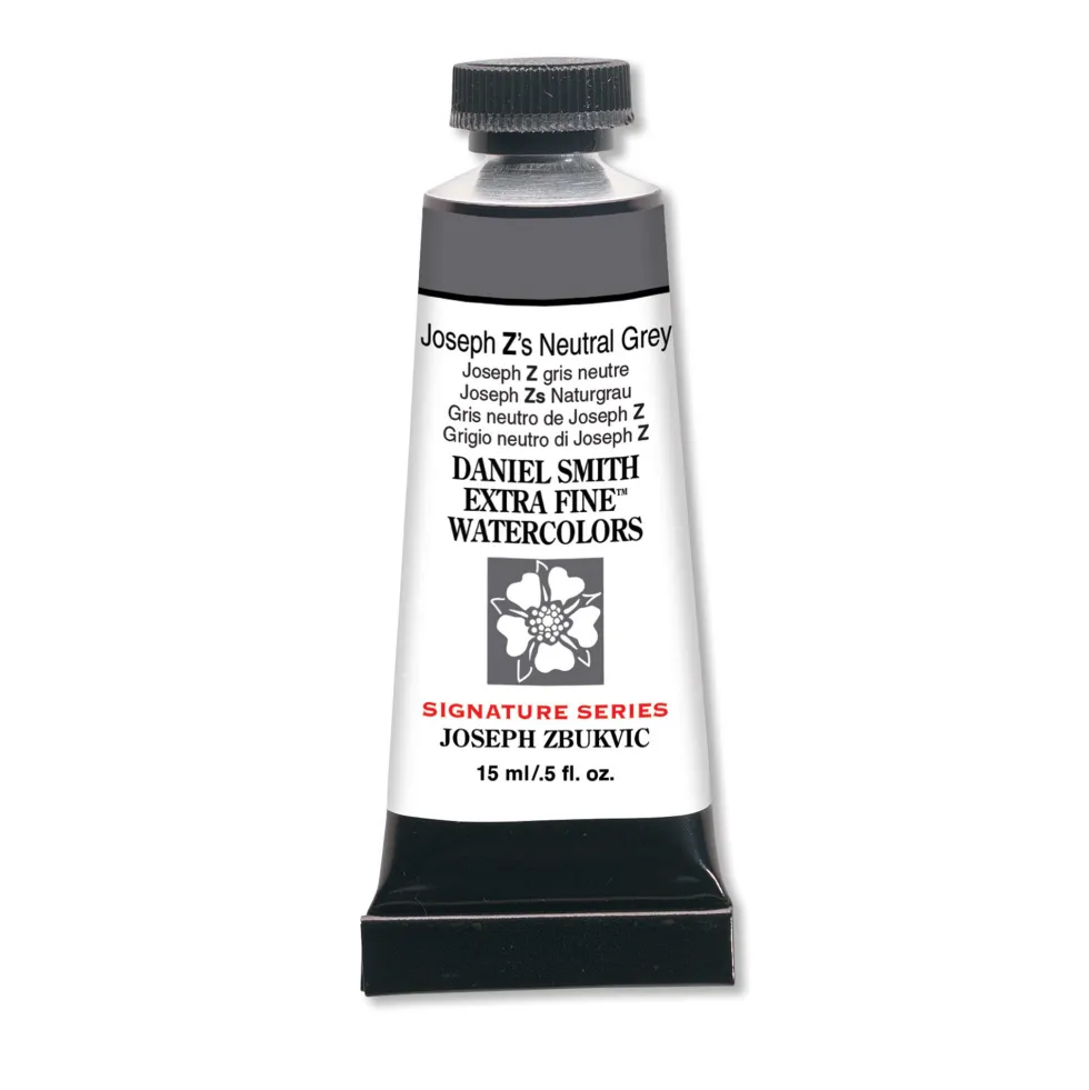 Farba akwarelowa Extra Fine - Daniel Smith - Joseph Z's Neutral Grey, 15 ml