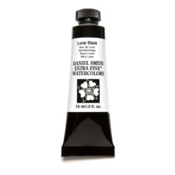 Farba akwarelowa Extra Fine - Daniel Smith - Lunar Black, 15 ml