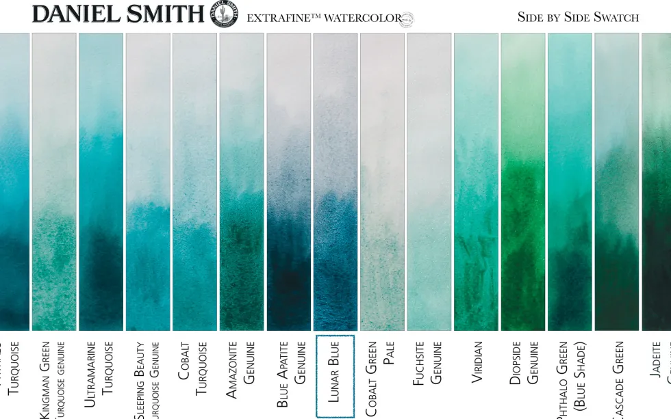 Farba akwarelowa Extra Fine - Daniel Smith - Lunar Blue, 5 ml