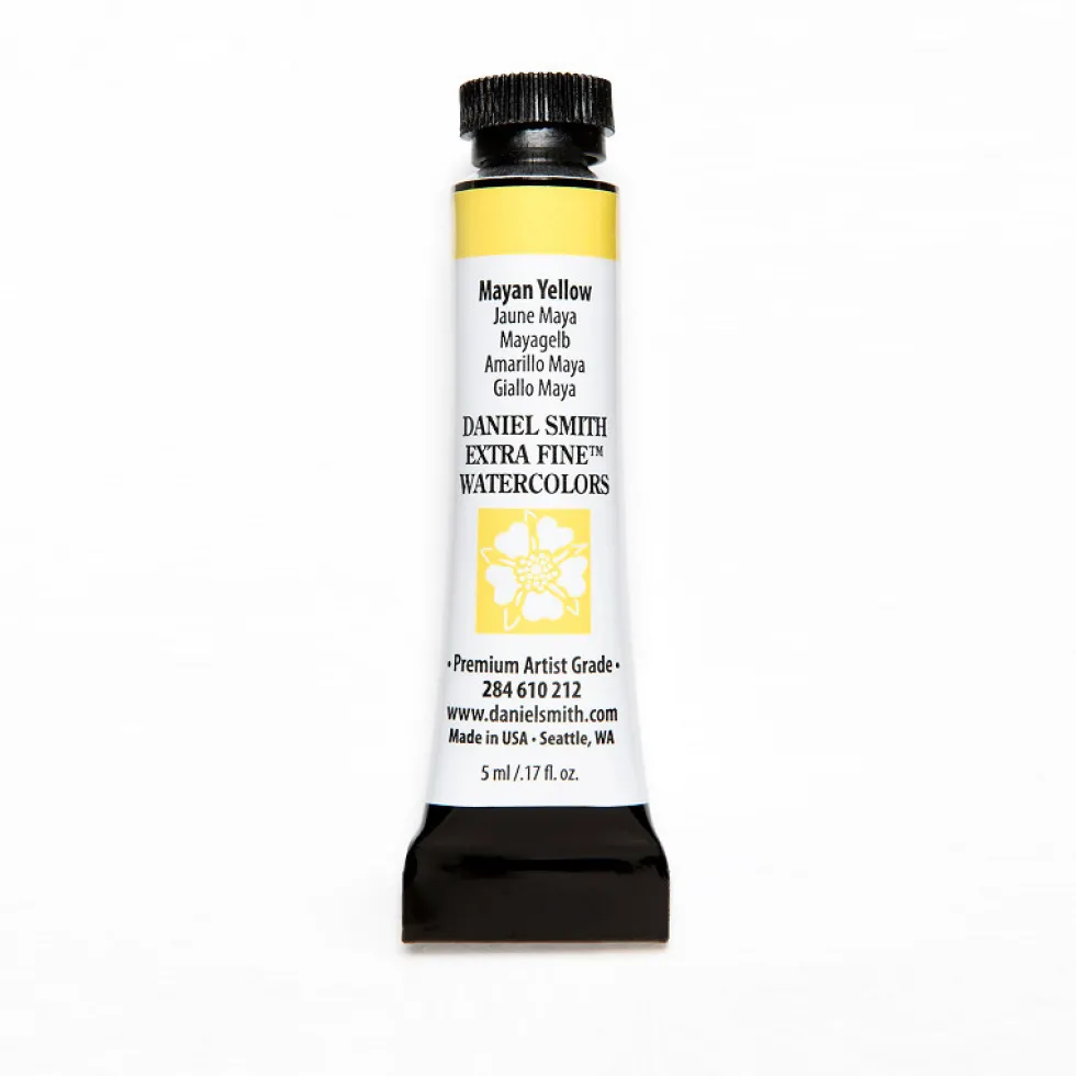 Farba akwarelowa Extra Fine - Daniel Smith - Mayan Yellow, 5 ml
