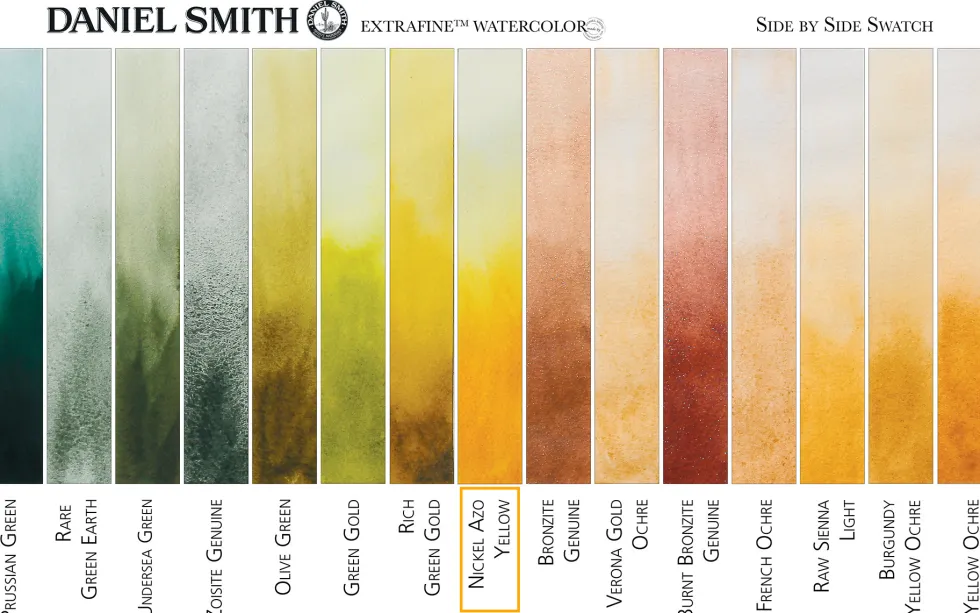 Farba akwarelowa Extra Fine - Daniel Smith - Nickel Azo Yellow, 5 ml