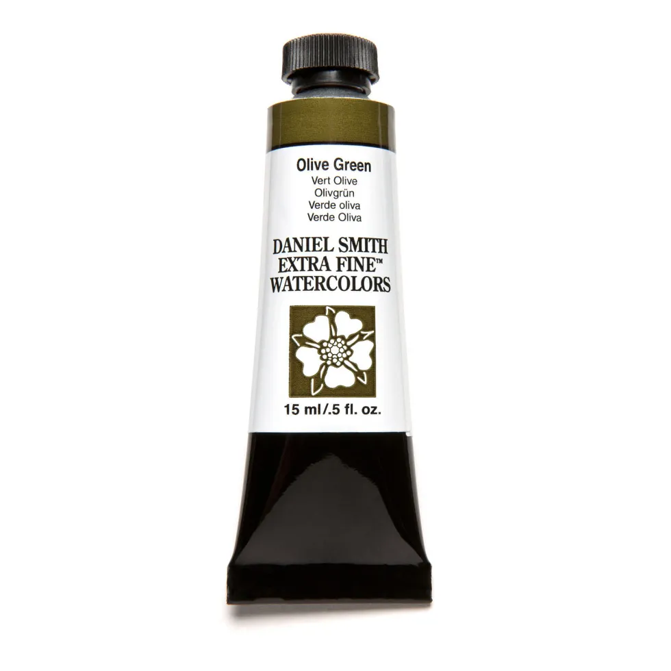 Farba akwarelowa Extra Fine - Daniel Smith - Olive Green, 15 ml