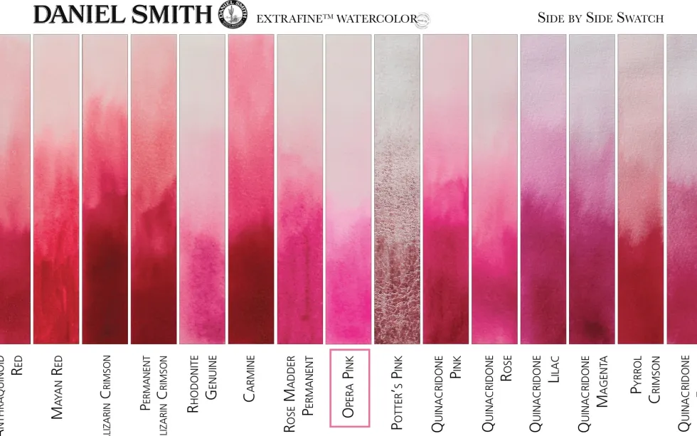 Farba akwarelowa Extra Fine - Daniel Smith - Opera Pink, 15 ml