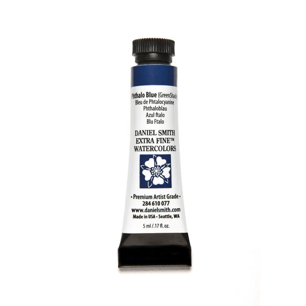 Farba akwarelowa Extra Fine - Daniel Smith - Phthalo Blue (Green Shade), 5 ml
