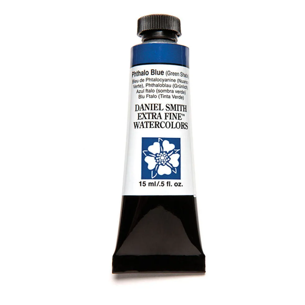 Farba akwarelowa Extra Fine - Daniel Smith - Phthalo Blue (Green Shade), 15 ml