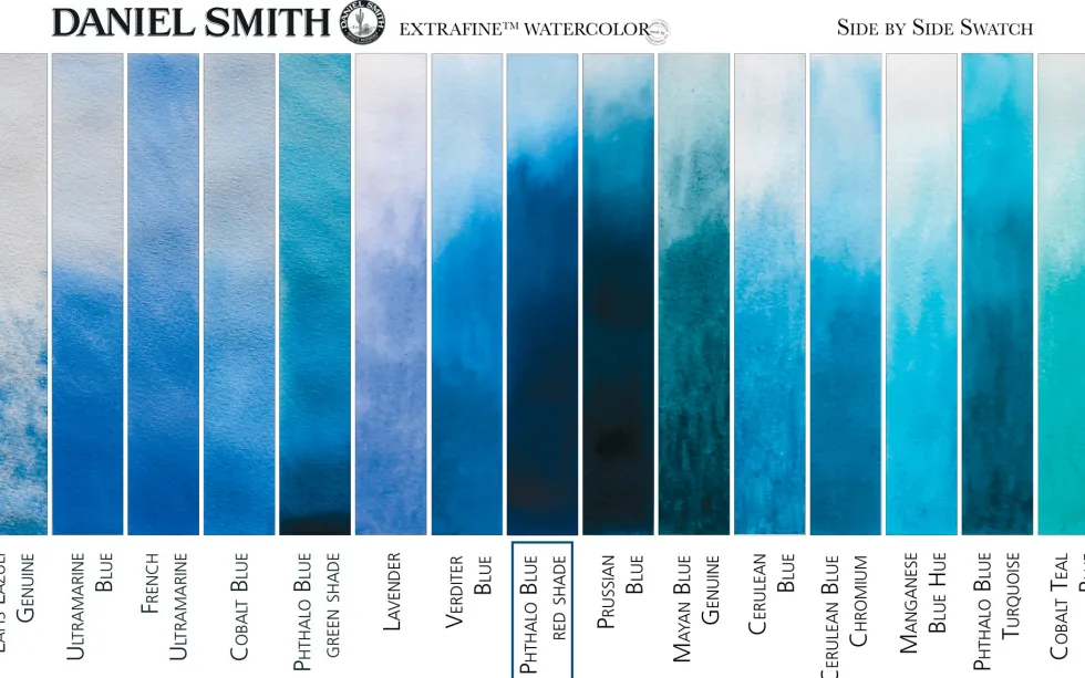 Farba akwarelowa Extra Fine - Daniel Smith - Phthalo Blue (Red Shade), 15 ml