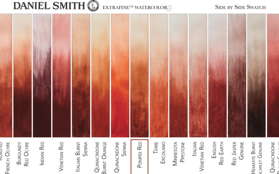Farba akwarelowa Extra Fine - Daniel Smith - Pompeii Red, 15 ml