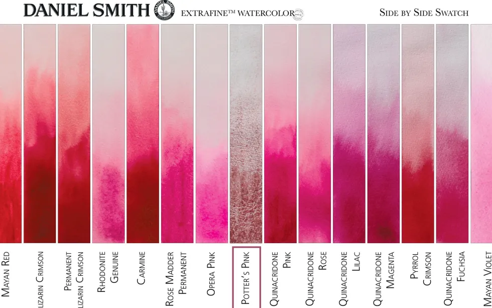 Farba akwarelowa Extra Fine - Daniel Smith - Potter's Pink, 15 ml