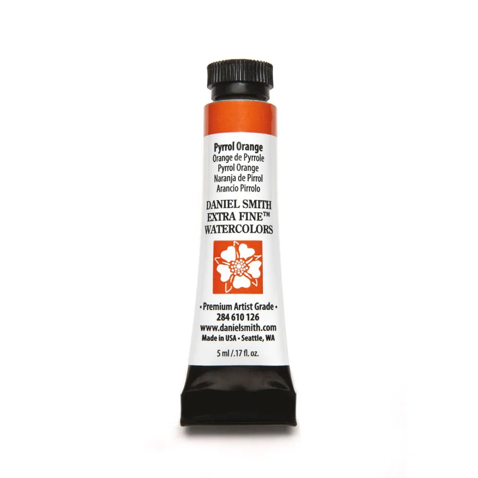Farba akwarelowa Extra Fine - Daniel Smith - Pyrrol Orange, 5 ml