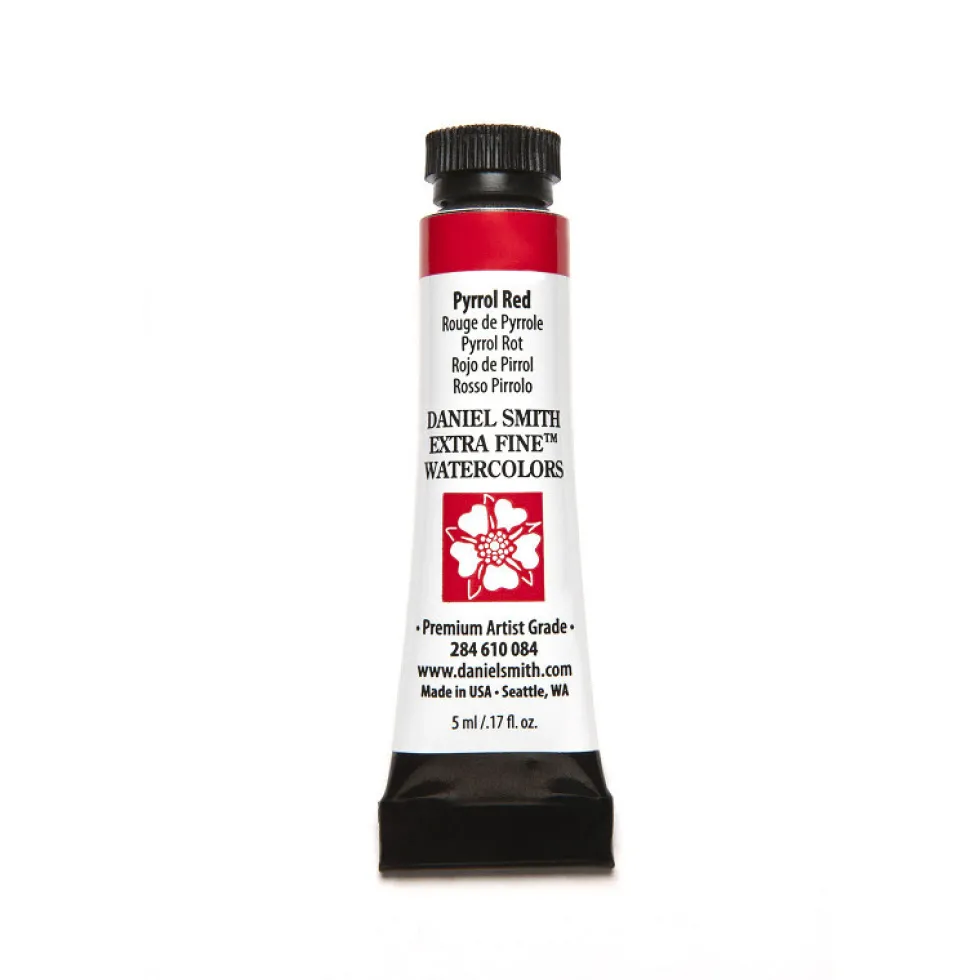 Farba akwarelowa Extra Fine - Daniel Smith - Pyrrol Red, 5 ml