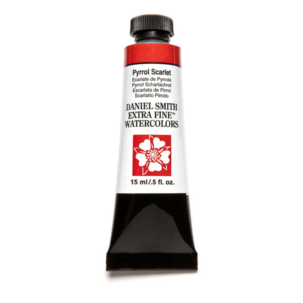 Farba akwarelowa Extra Fine - Daniel Smith - Pyrrol Scarlet, 15 ml
