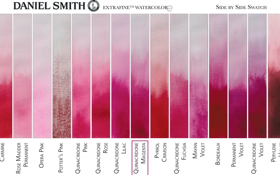 Farba akwarelowa Extra Fine - Daniel Smith - Quinacridone Magenta, 15 ml