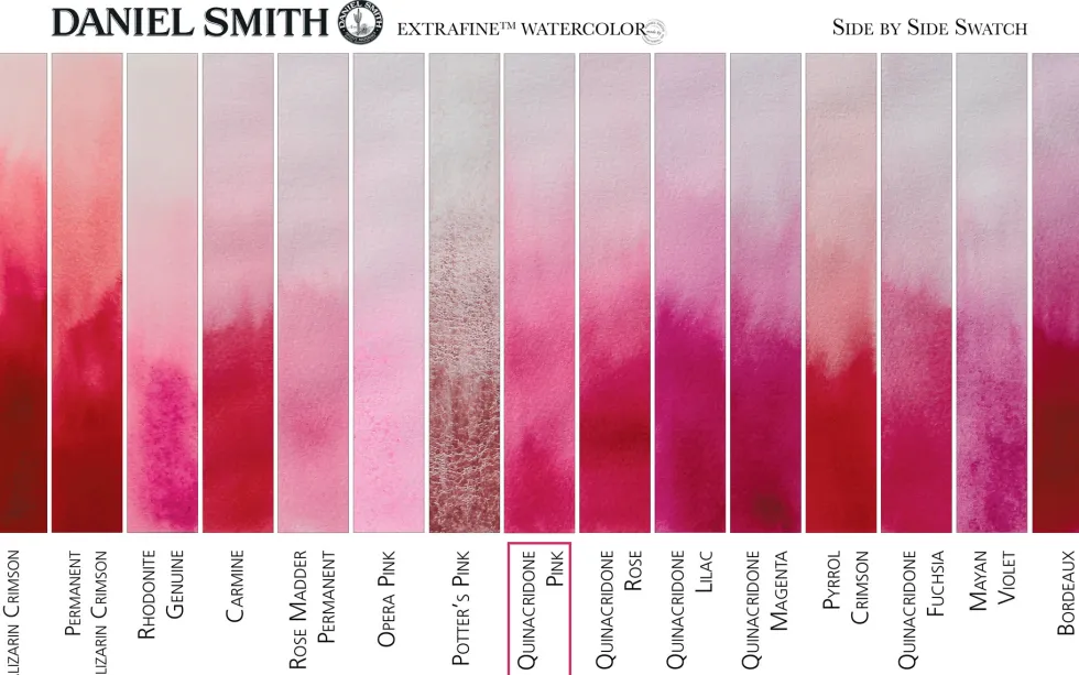 Farba akwarelowa Extra Fine - Daniel Smith - Quinacridone Pink, 5 ml
