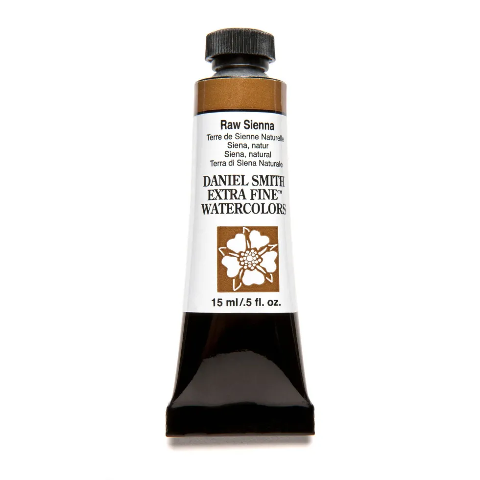 Farba akwarelowa Extra Fine - Daniel Smith - Raw Sienna, 15 ml