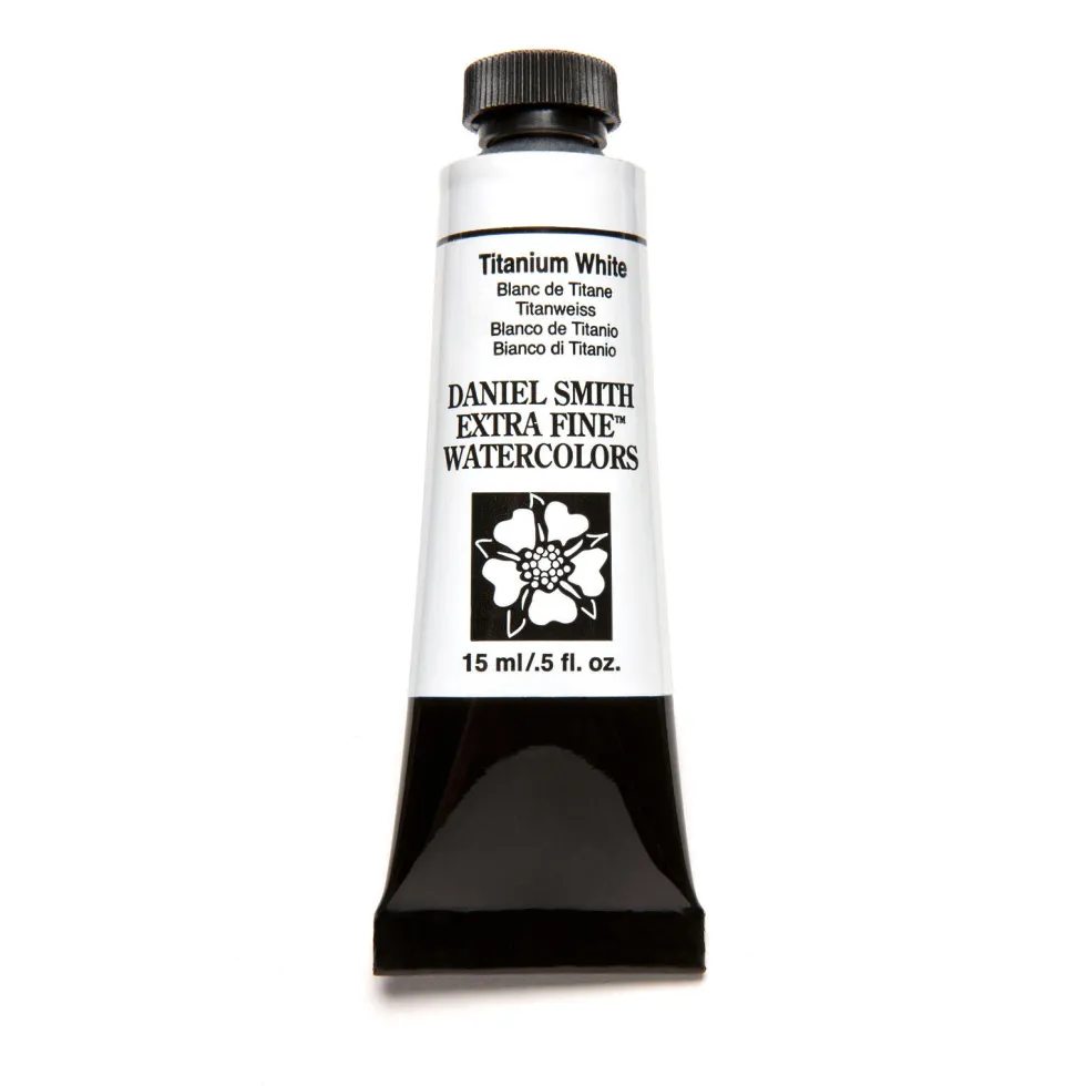 Farba akwarelowa Extra Fine - Daniel Smith - Titanium White, 15 ml