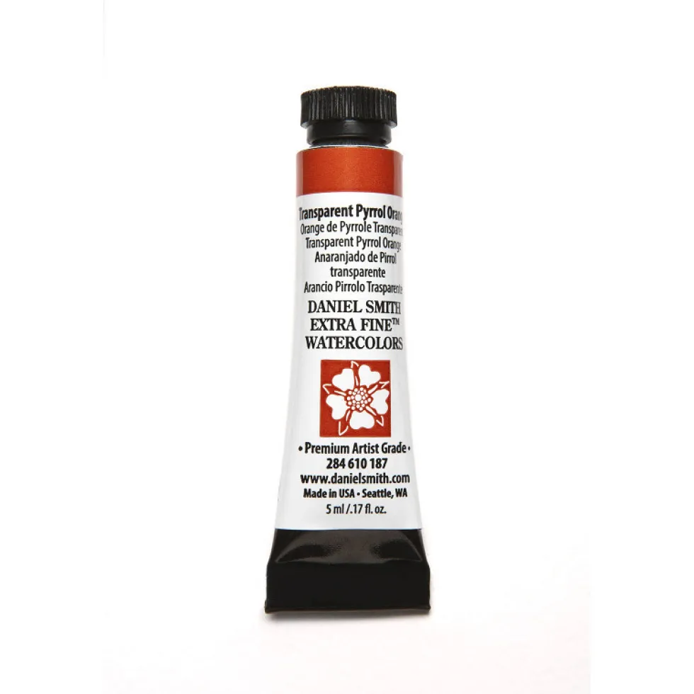 Farba akwarelowa Extra Fine - Daniel Smith - Transparent Pyrrol Orange, 5 ml