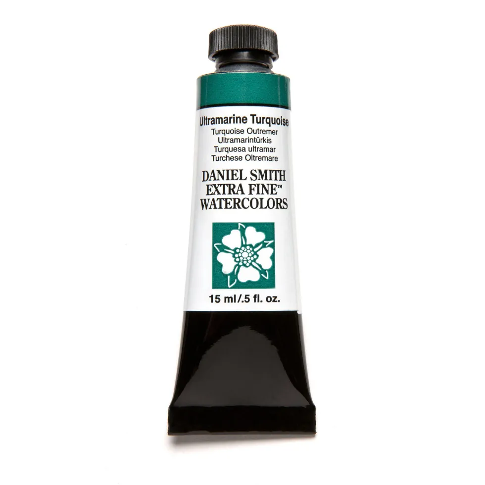 Farba akwarelowa Extra Fine - Daniel Smith - Ultramarine Turquoise, 15 ml